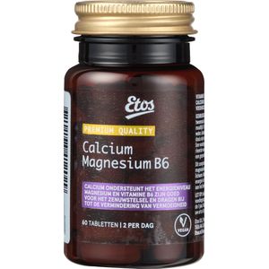 Etos Calcium - Magnesium B6 - Premium - Vegan - 60 stuks