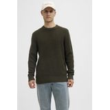 Jack & Jones - JJGLOBAL KNIT CREW NECK - Gebreide Trui - Rosin - Regular Fit