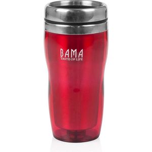 Bama Thermos beker / Travel Mug Capri - 450ml Rood