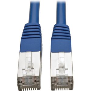 Tripp-Lite N105-003-BL Cat5e 350 MHz Molded Shielded STP Patch Cable (RJ45 M/M), Blue, 3 ft. TrippLite