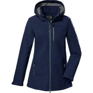 Killtec dames softshell jas 39268/KOW 212 petrol gevoerd - maat 38