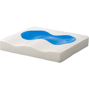 MultiMotion Gel zitkussen deluxe 7 cm dik - High density foam met gel pad - Ook als rolstoel kussen / rolstoelkussen te gebruiken