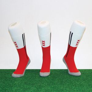 Hingly 2 stripe Amsterdam Lange sportsokken, Hockeysokken, Voetbalsokken Maat 36-40