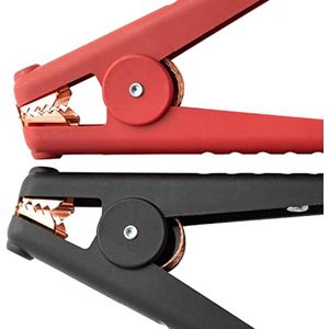 Vervangende Heavy Duty Jumperkabel Klemmen - Duurzame Auto-Accuklemmen in Rood en Zwart