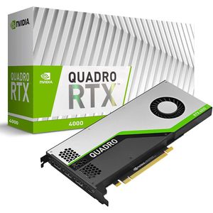 PNY VCQRTX4000-PB videokaart NVIDIA Quadro RTX 4000 8 GB GDDR6