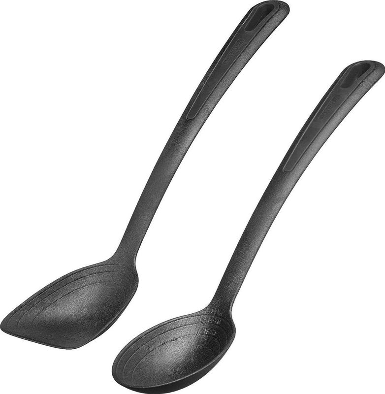 Westmark - 286122E6 - Groentelepels en Pannenlepels - Zwart - 2-delige Set - 15, 30 en 45 ml