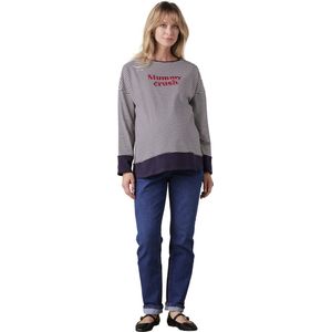 Envie de fraise - Mummy Crush - Zwangerschapsshirt - Gestreept - Ronde wijde halslijn