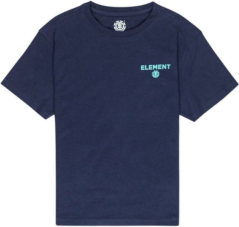 Element Disco Youth T-shirt Met Korte Mouwen Blauw 12 Years Jongens
