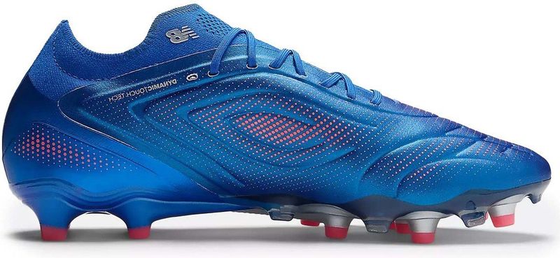 New Balance - Tekela Elite V5 - Voetbalschoenen - Blue Gemstone met Energy Red en Zilver - FG