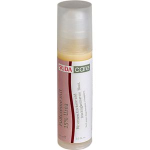 SÜDA CARE Voetcrème met 15% Urea / Ureum voor zeer droge voeten - Klovenzalf - Intensieve Pedicure Voetverzorging - 100 ml