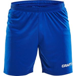 Craft Squad Short Solid Heren Sportbroek - Maat XL  - Mannen - blauw/wit