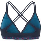 Protest Mixtiamat 24 – Triangel bikini top Dames – Kruisbanden – Uitneembare vulling – Mix & Match – Ink Blue