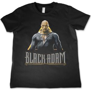 DC Comics Black Adam Kinder Tshirt -Kids tm 12 jaar- Hero Zwart