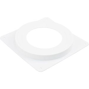 Starx - Plafondplaat Rond - Wit - 100-125-150 mm