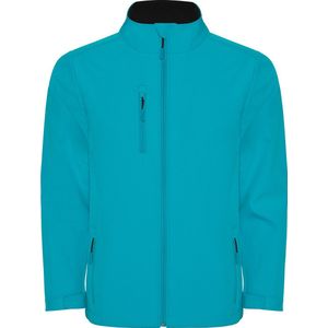 Roly Men´s Nebraska Softshell Jacket RY6436 - Aquamarine 236 - 3XL