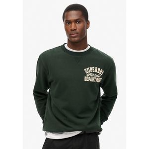 Superdry Vintage Athletic Sweatshirt Groen Man