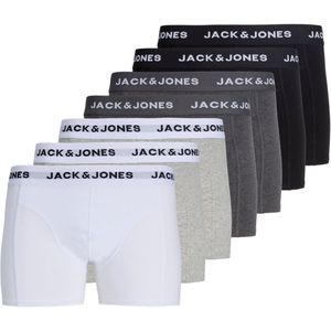 Jack and Jones - 7-Pack - Boxershorts - Zwart - Katoen