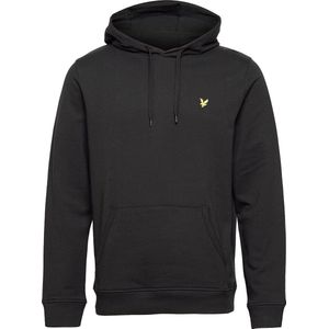 Lyle and Scott - Zwarte Hoodie - Heren - Maat S - Modern-fit