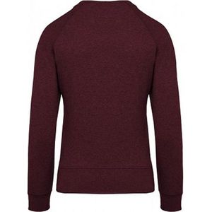 Kariban Dames/dames Organic Raglan Sweatshirt (Wijn Heide)