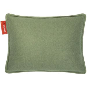 Stoov Warmtekussen | Ploov¹ Mid Green | Duurzaam & Draadloos | Infrarood warmtekussen | 45x60 cm | Plus batterij