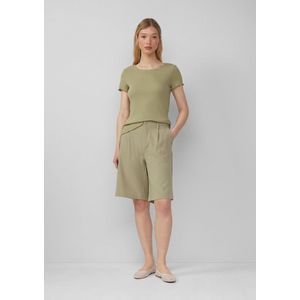Broek - Bermuda - Viskosemix - Mid Rise - Wide Leg