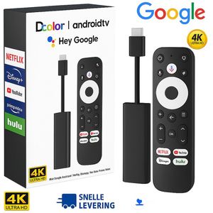 GOOGLE CHROMECAST 4K MET GOOGLE TV – PREMIUM STREAMING & SPRAAKBEDIENING