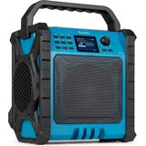 Audizio Jobsite XL bouwradio - Met Bluetooth, FM en DAB+ radio - Bouwradio met accu - IP54 - 200W