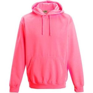 Electric hoodie, Kleur Electric Roze, Maat L