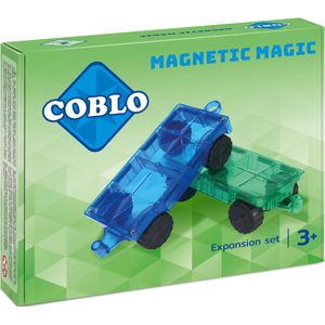 Coblo Uitbreidingsset - Auto onderstellen - Magnetisch speelgoed - Auto Speelgoed - STEM speelgoed - Cadeau kind - Speelgoed 3 jaar t/m 12 jaar