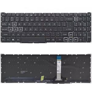 Notebook Toetsenbord geschikt voor o.a. Acer Nitro 5 AN515-56 / AN515-57 / AN515-58 Series - P/N: SX1530024-US