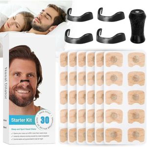 Solacis Neusstrips - Neusstrips snurken - Neus strips - Tegen snurken - Anti-Snurk - Must have voor tijdens het slapen!