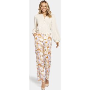 NYDJ Marilyn Trouser Stretch Linnen Bloemenprint | Sunset Grove