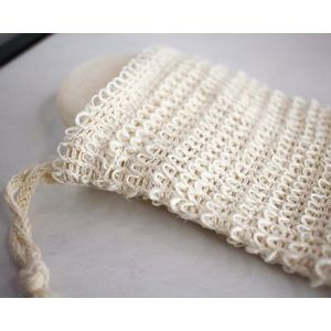 Sisal shampoo bar zeepzakje 100% natuurlijk