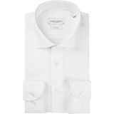 Profuomo - Overhemd - Blauw - Extra Lange Mouw - Strijkvrij