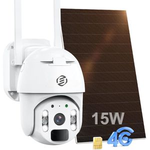 Equivera Camerabewaking Draadloos - Beveiligingscamera - Beveiligingscamera voor buiten - Beveiligingscamera buiten - Draadloze beveiligingscamera - Draadloze beveiligingscamera buiten - Bewakingscamera - Bewakingscamera voor buiten