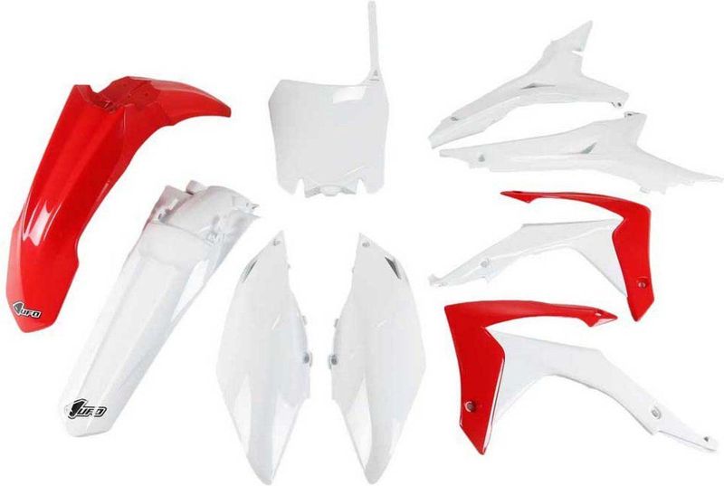 Ufo - Hokit122-999 - Kunststof Set - Wit - Voor Honda CRF 250R/450R 2014-2017