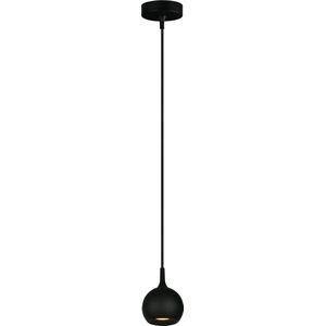 Hanglamp Bolero Zwart 1 Lichts GU-10