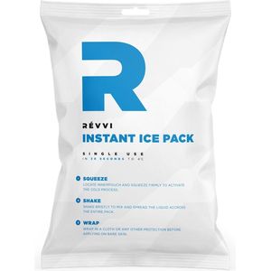 Révvi | Instant Cold Pack - Eenmalig Bruikbare Kompres - Icepack - bij Spieren Overbelasting - 280gr - Blauw - One size