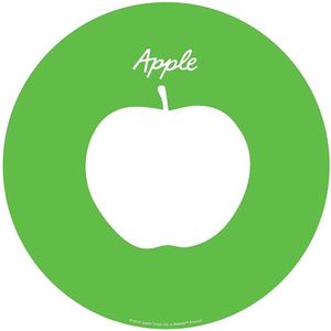 The Beatles Apple Logo Slipmat Voor vinyl Vilt