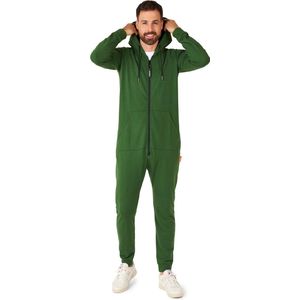 OppoSuits Glorious Green - Heren Onesie - Winter Outfit - Groen - Maat M