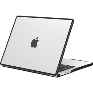 Sounix Laptopcover - Geschikt voor Macbook Air Hoes - Keyboard Cover - Transparant hardcover Macbook Air 13.6 - A2681/A3113 - Zwart