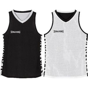 Spalding Essential 4Her Reversible Shirt Dames - Zwart / Wit | Maat: 44