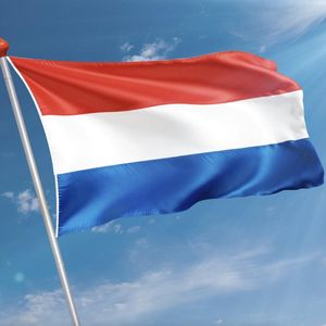 Nederlandse vlag - vlaggen - Nederland - 90/150cm