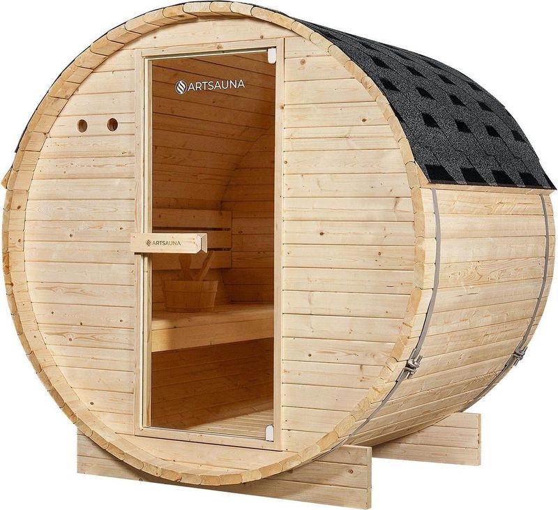 Buitenbarrelsauna Spitsbergen - 191x120x193 cm