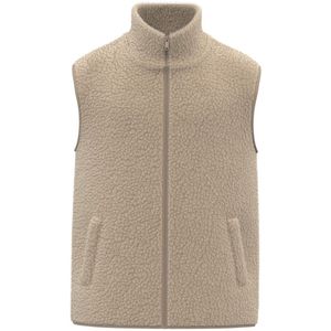 Spasso Mouwloos sherpa herenjasje SP603 - Wet Sand - L