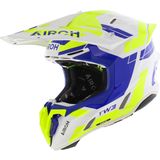 Airoh - Twist 3.0 - Crosshelm - Wit Blauw Geel