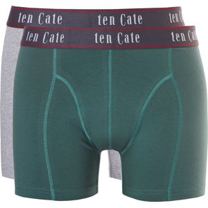 ten Cate shorts mallard green and grey melee 2 pack voor Heren - Maat M
