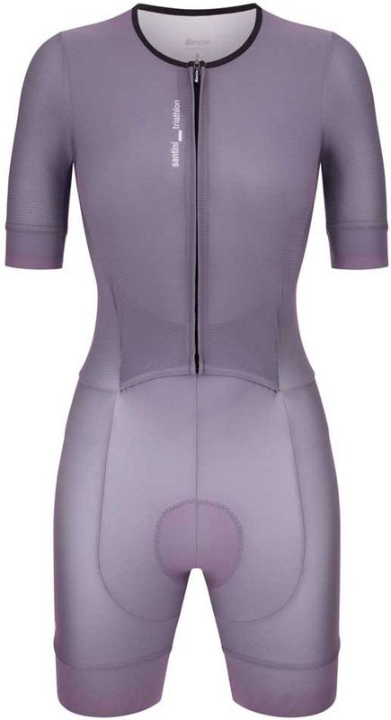 Santini Leaf Korte Mouw Triatlonpak