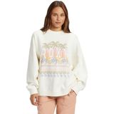 Roxy Lnupovrszcrwf Sweatshirt Beige XS Vrouw