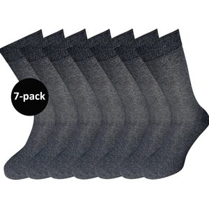 WeirdoSox dames sokken - 7-pack - Antraciet - Maat 39-42